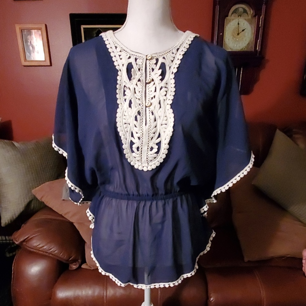 🔥Poncho blouse